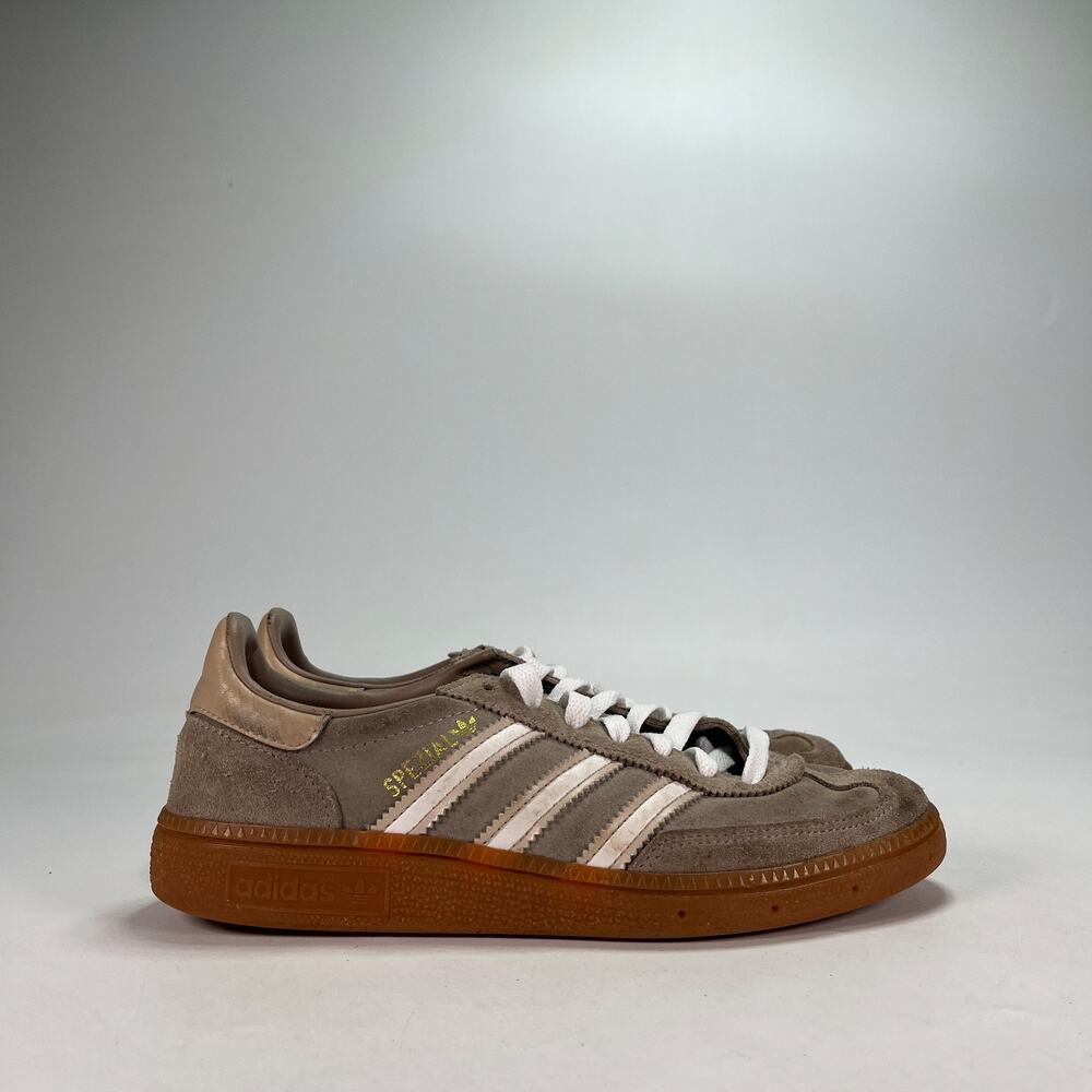 adidas Handball Spezial Chalky Brown White Casual Sneakers JI0453 Youth Size 4.5